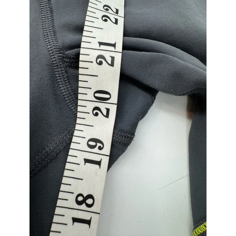 Lululemon Gray/Purple Run Zoom Crop Leggings Sz. 6 - Picture 5 of 6